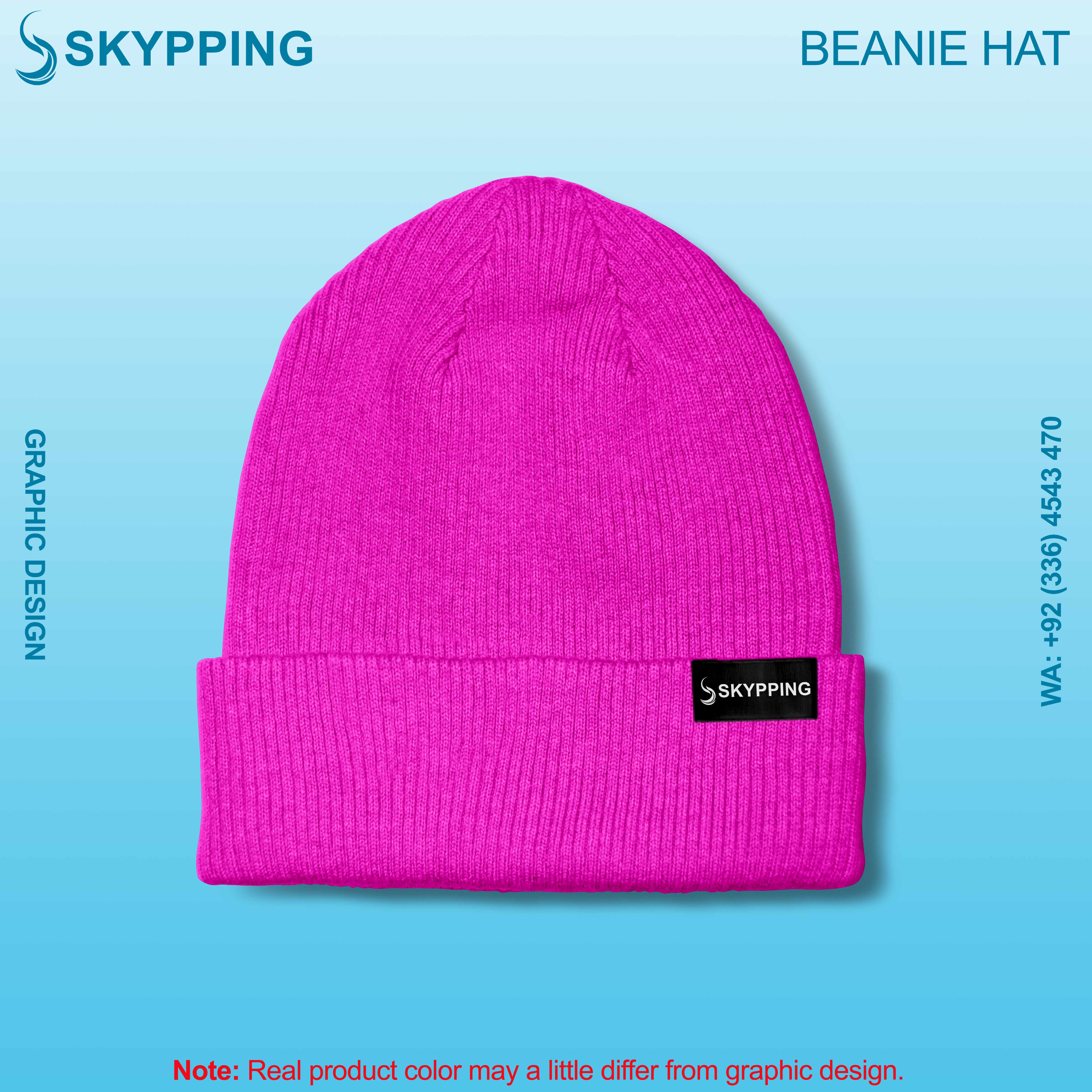 Beanie Hat with Label